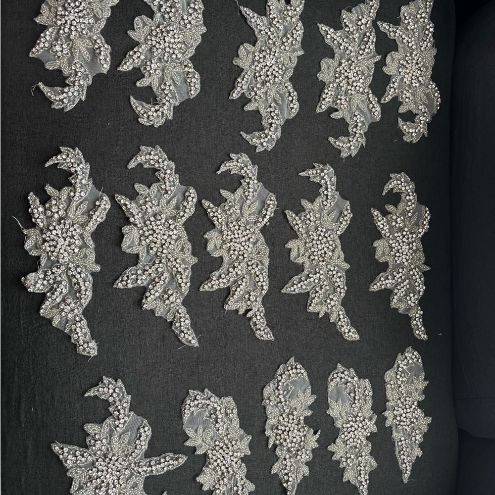 Beaded Rhinestone Appliqués - Picture 11 of 15